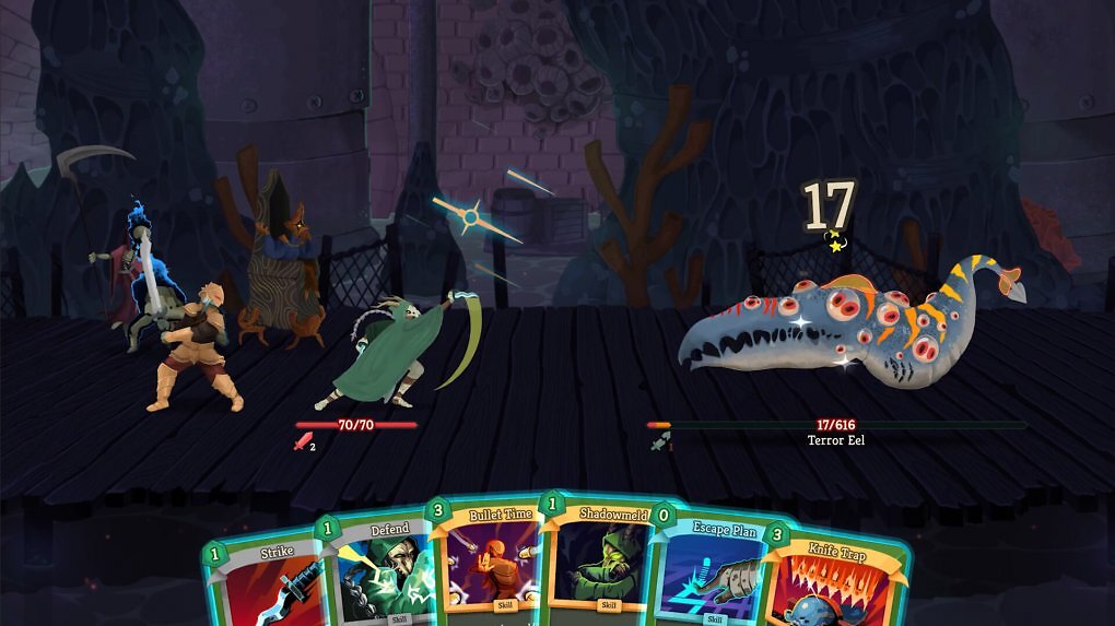 In Slay the Spire 2 ist die Absprache vielleicht sogar am wichtigsten. Eine falsche Karte kann uns gerne einmal den Sieg kosten und einen einstündigen Run das Klo herunterspülen. Also Headset und Mund auf!