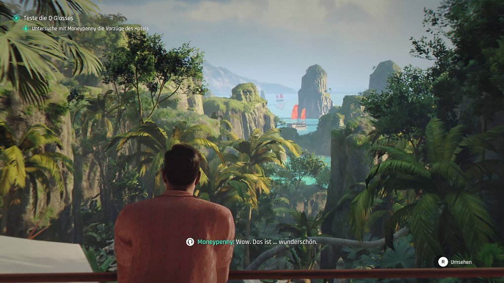 Sieht gut aus, aber könnte mit ein bisschen Feinschliff noch ein bisschen besser aussehen. Das gilt für dieses Panorama genauso wie für das ganze Spiel.