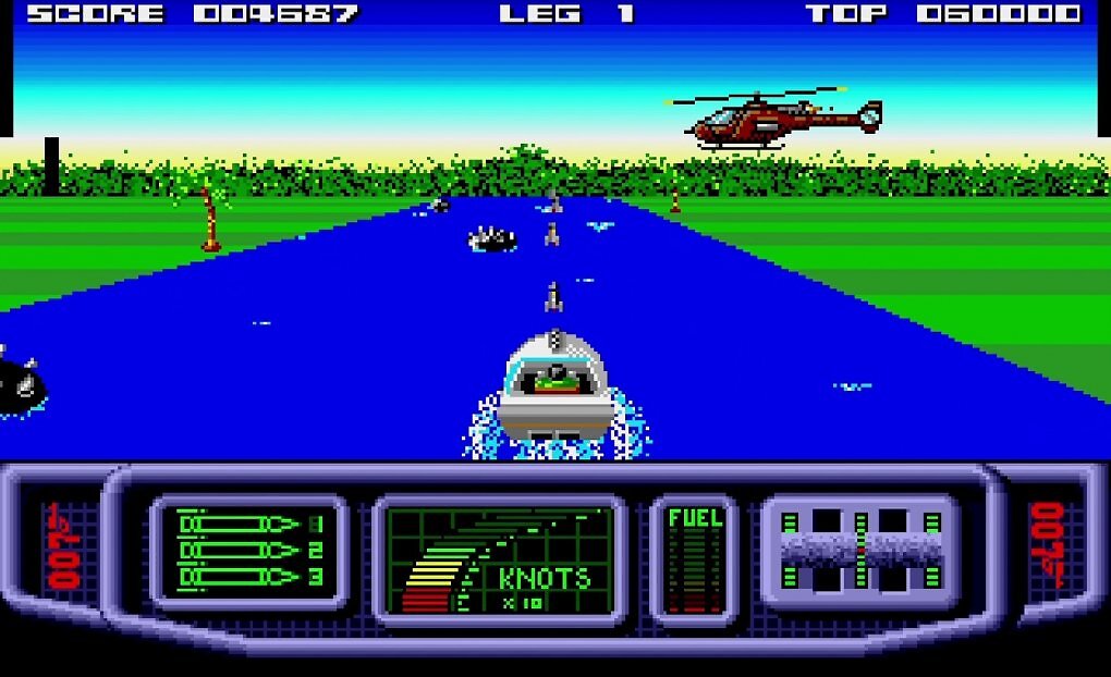 Geht eurem Schiff der Sprit aus, bedeutet das Game Over.