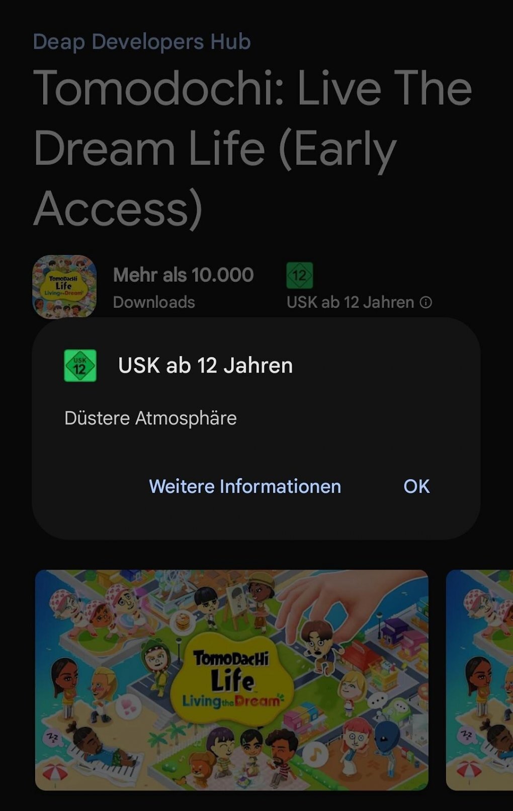 Dass Tomodachi Life besonders für seine düstere Atmosphäre bekannt ist, wäre uns neu.
