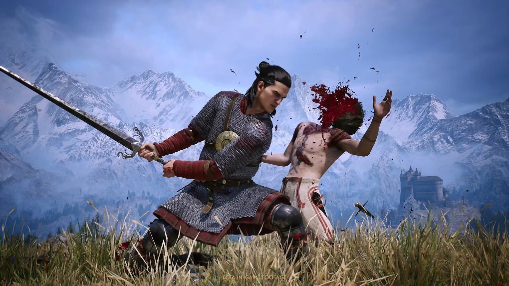 Die Brutalität gleicht vollkommen der von The Witcher 3. Wenn das Schwert durch den Hals schlägt, fliegt der Kopf eben weg. Wer braucht eine Knochensäge, wenn es ein Eisenschwert gibt?
