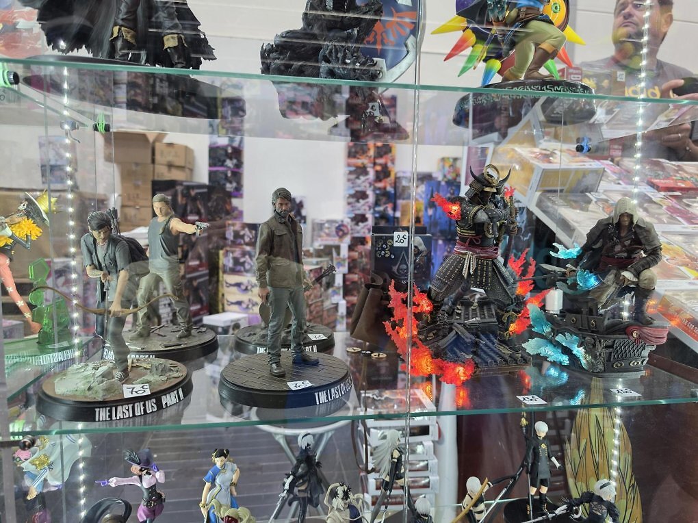 Sammelfiguren aus Anime und Gaming findet man auf der DoKomi an jeder Ecke.