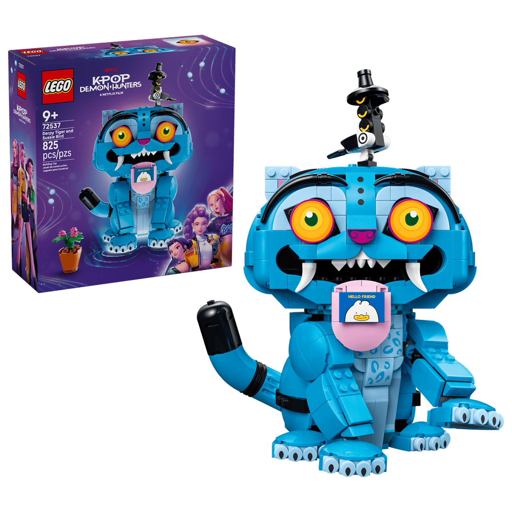 Das Lego Set eignet sich sowohl zum Spielen als auch als Dekoobjekt fürs Regal.