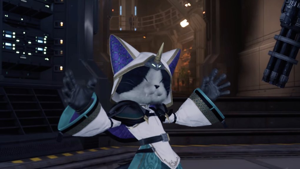 Cait Sith darf im dritten Teil der FF7-Saga in die Rolle eines Beschwörers schlüpfen.