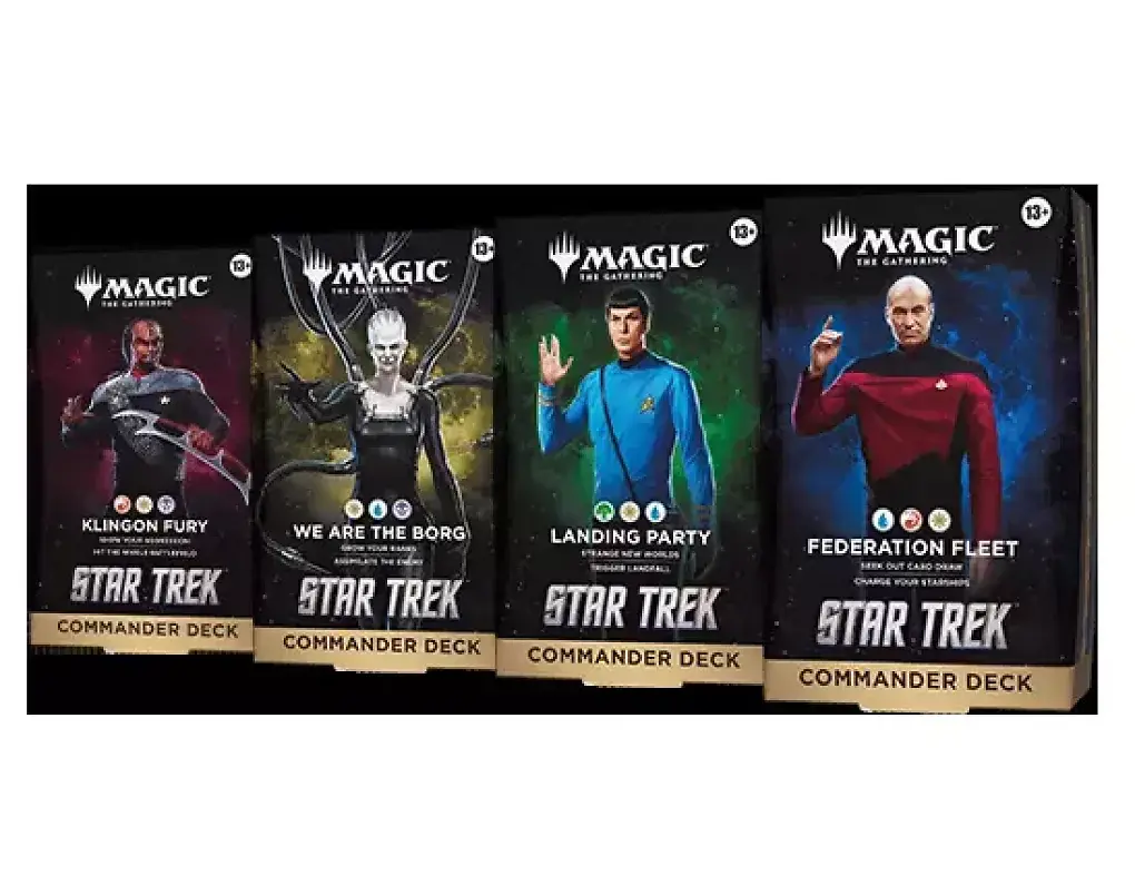 Magic The Gathering Star Trek Commander Decks