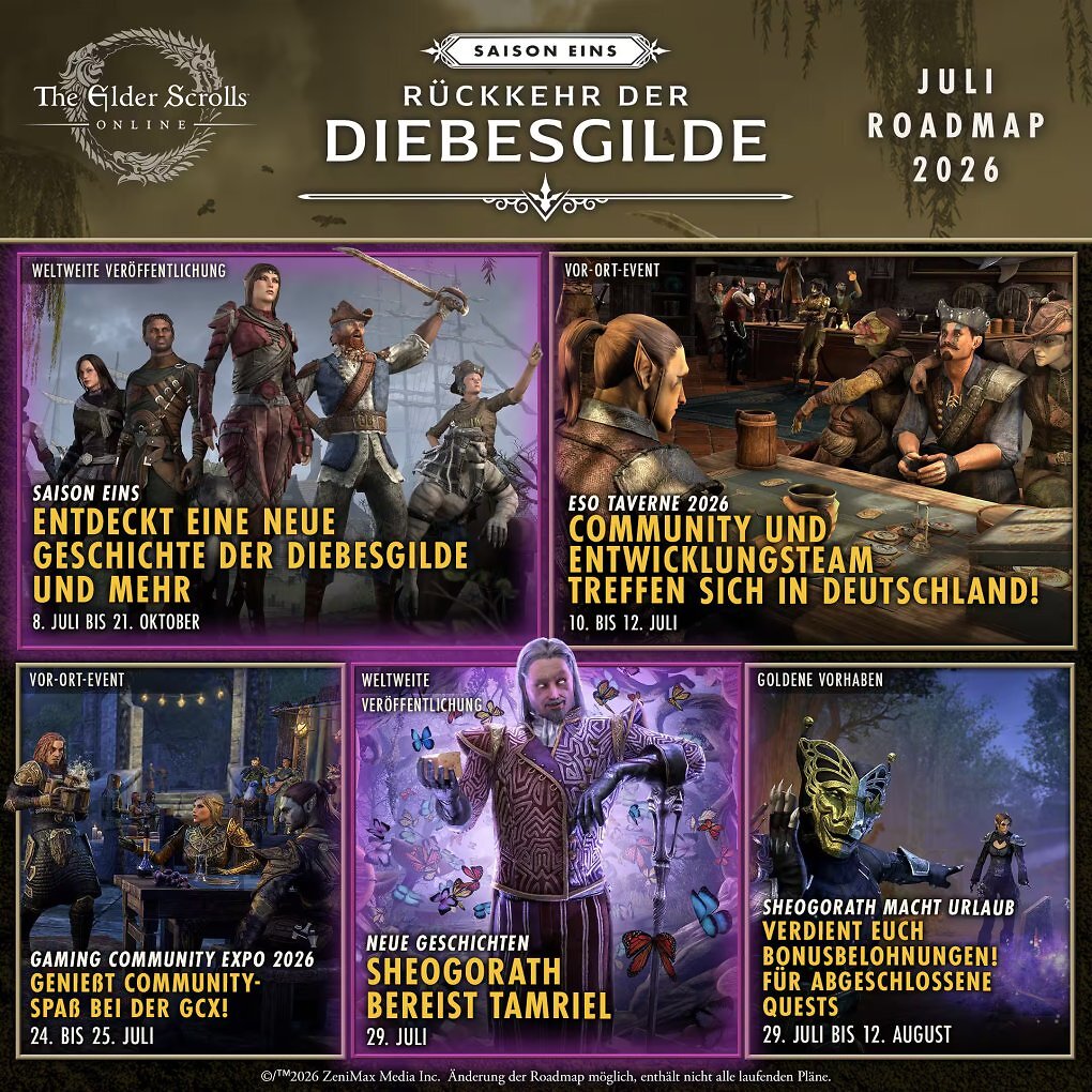 Diese Events warten im Juli in TESO auf euch