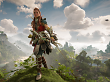 Aloy an einer Klippe