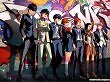Die Charaktere von Persona nebeneinander beim 25. Jubiläum der Serie.