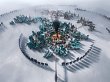 Eine kleinere Stadt in Frostpunk 2