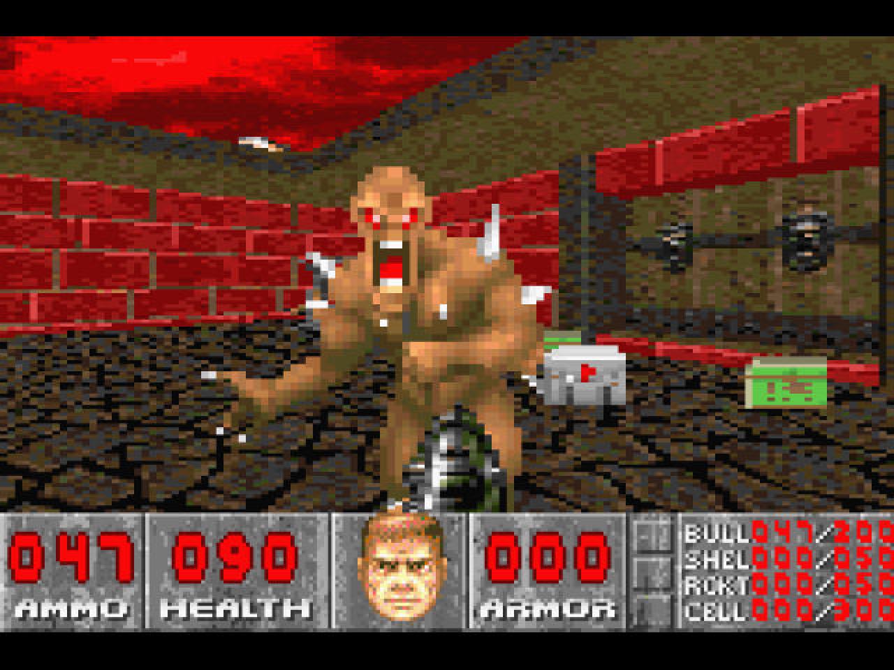 [30/10/2001] Die 3D-Grafik des First-Person-Shooters Doom setzte in den Neunziger Jahren neue Maßstäbe. Außerdem konnte es im Multiplayer-Modus mit bis zu drei Spielern gezockt werden.