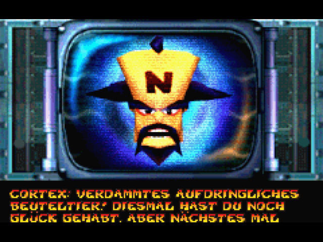 [27/02/2002] Dr. Neo Cortex ist der Bösewicht der Crash Bandicoot-Reihe und sein Name ist eine Anspielung auf den medizinischen Begriff für den wichtigsten Teil des menschlichen Hirns. Der Name ist auch angemessen, denn der benannte Part seines Gehirns ist deutlich größer als der eines durchschnittlichen Menschen. Neo Cortex wurde bereits seit seiner Kindheit wegen seiner Liebe für die Wissenschaft ausgeschlossen und sogar gebrandmarkt. Denn das prägnante N auf der Stirn des Doktors steht für 