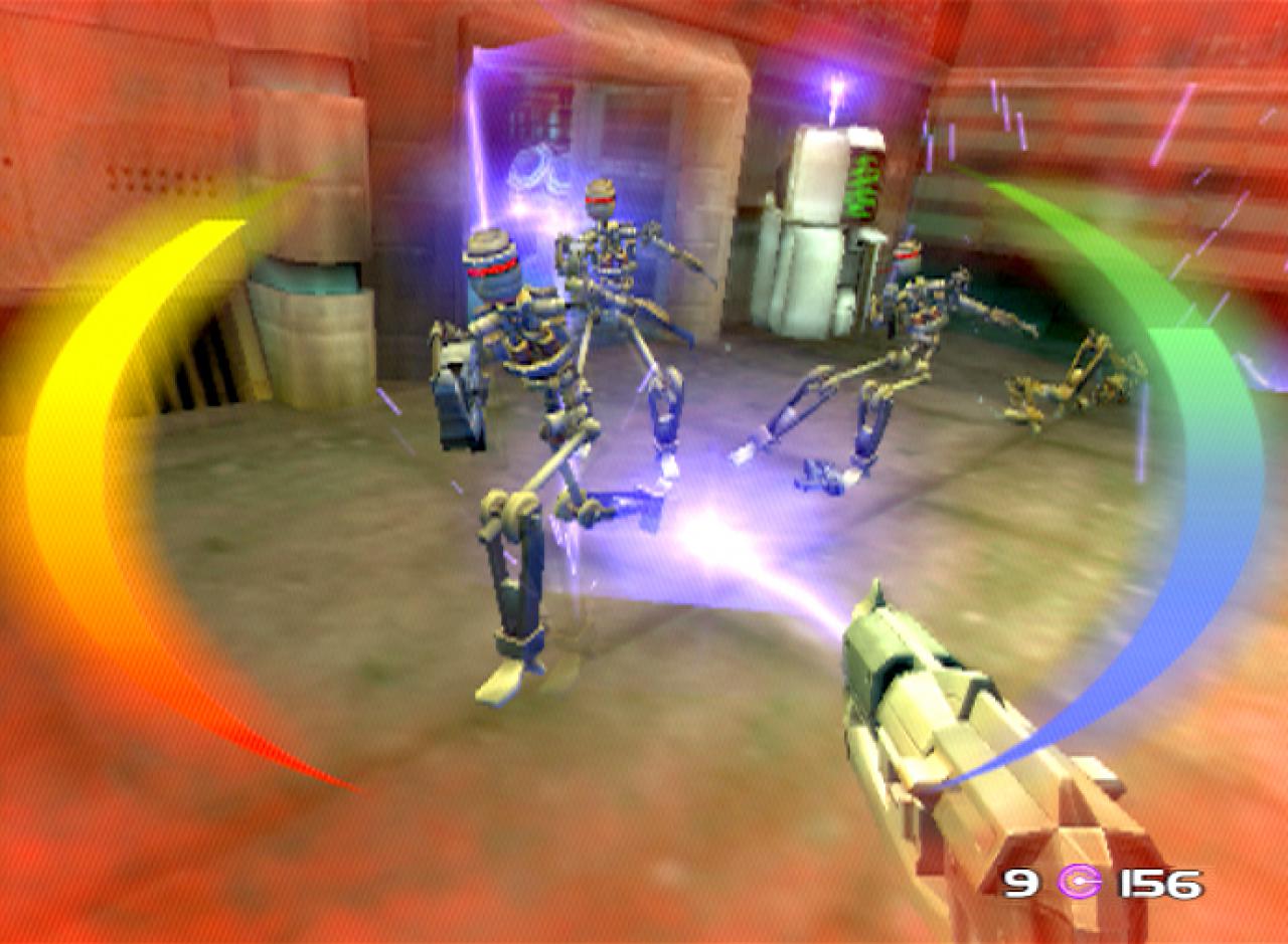 [22/10/2002] Eine böse Alienrasse, welche die Menschheit auslöschen will? Damit macht Timesplitters 2 kein neues Fass auf. Aber Aliens, die in die Vergangenheit reisen, um die Menschheit auszurotten? Und irgendwas mit Zeitkristallen? Okay! Warum nicht?
