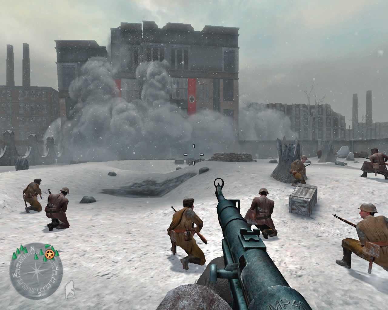 [24/11/2005] Als 2005 die Xbox 360 auf den Markt kam, war dummerweise gerade kein Halo-Titel zur Hand. Gut, dass Infinity Ward in die Bresche sprangen und mit Call of Duty 2 zeigten, dass sich die neue Konsole vor dem PC nicht zu verstecken brauchte!