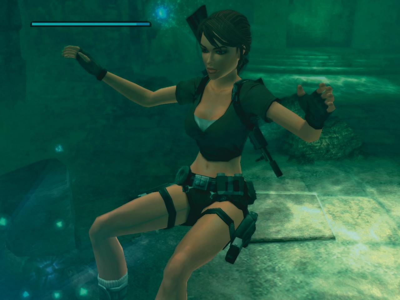[06/04/2006] Unterwasserlevel. Ein Horror für fast jeden von uns und unnötiger Weise bleibt einem der feucht-fröhliche Spaß in nahezu keinem Game erspart. Auch in Tomb Raider dürft ihr Lara Croft immer mal wieder Baden schicken. Was wäre denn bitte so schlimm an einem Hauptcharakter, der ausnahmsweise mal nicht schwimmen kann?