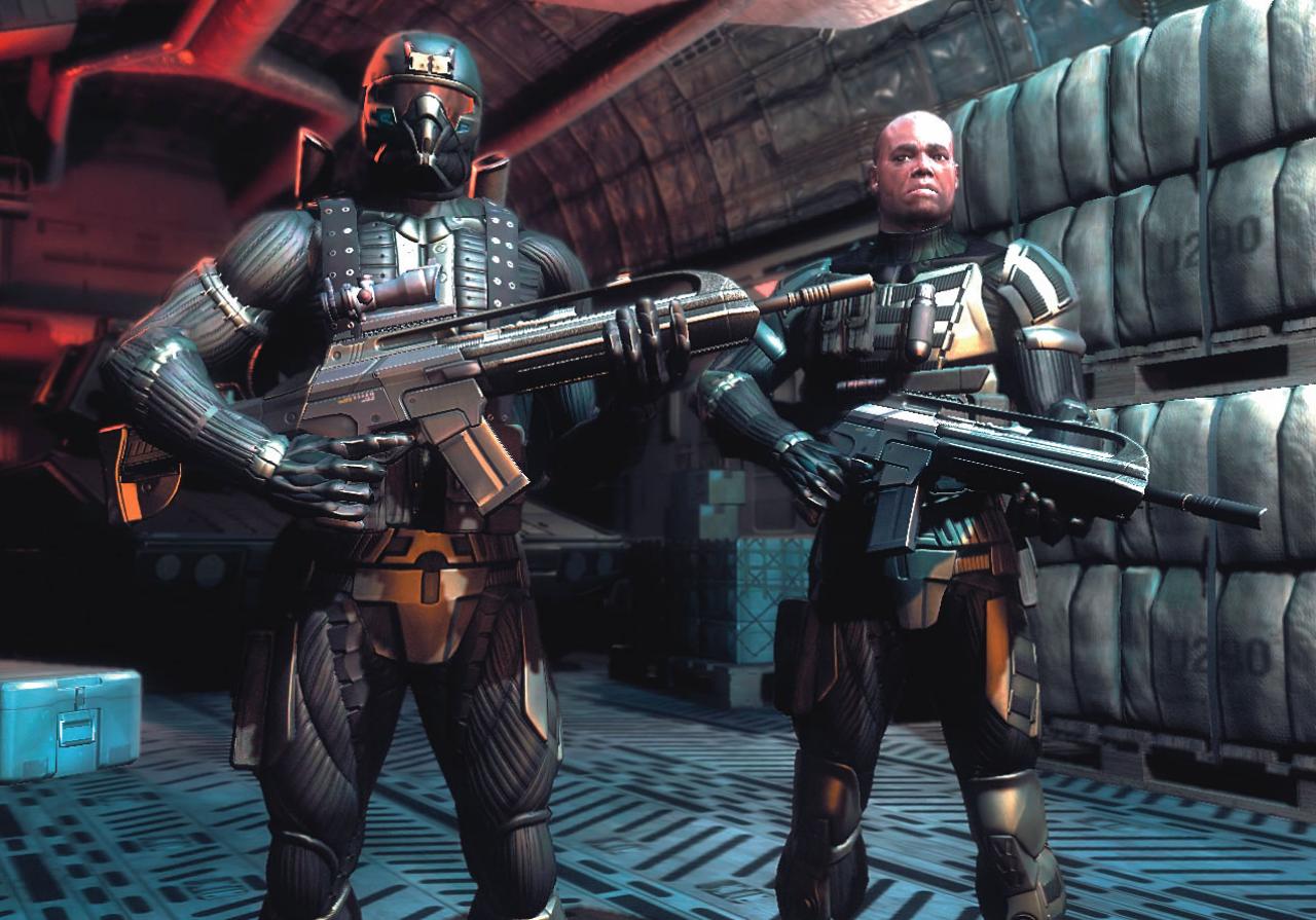 [19/04/2006] Der Nano-Suit aus Crysis bietet eine Alternative zu Samus' Power Suit. Mit den vier Funktionen Strength, Stealth, Armor oder Speed ist der Anzug ein echtes Multifunktions-Kleidungsstück. Der erste Vorschlag aus der Community stammt von GA-User Blackxdragon87. 