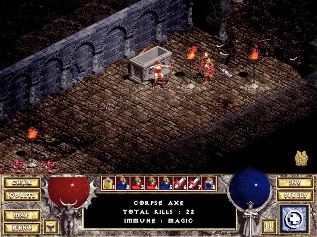 [28/07/2006] Platz 5 mit 4,9 Prozent der Stimmen: Diablo (1996)