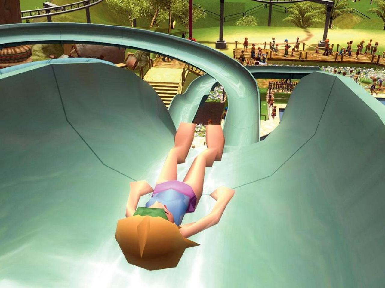 [28/07/2006] In Roller Coaster Tycoon: Soaked! bauen wir einen Freizeit-Park mit Wasser- und Reifen-Rutschen, Whirlepools und sämtlichen coolen Features, die in ein Spaß-Bad gehören.
