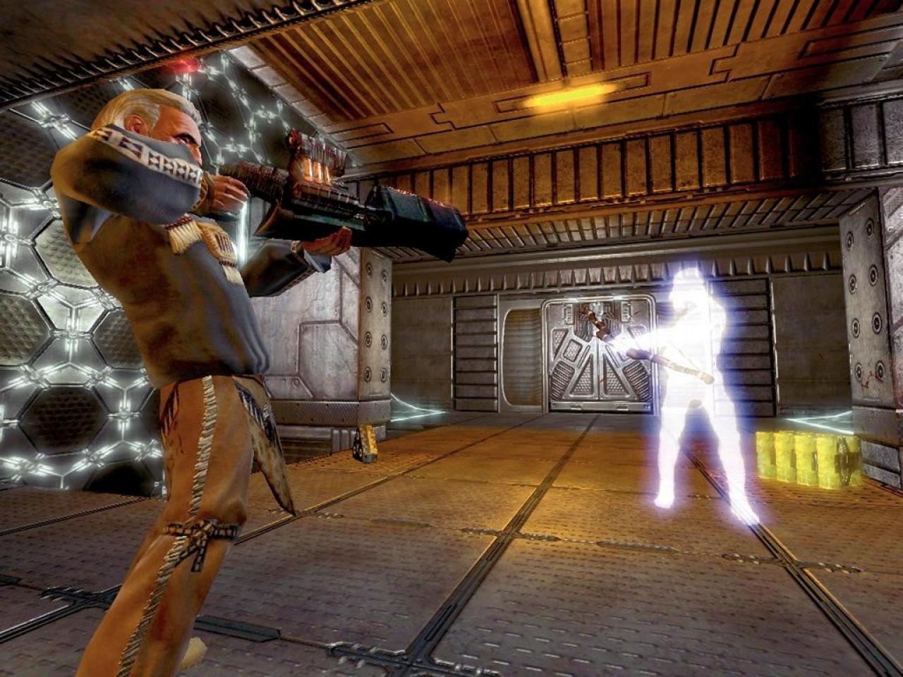 [28/07/2006] Prey blickt auf eine ziemlich unglückliche Geschichte zurück. Bereits im Jahr 1995 wurde an dem Shooter gearbeitet. Entwickler 3D Realms, die dezeit auch Duke Nukem Forever verschuldeten, brachten Prey erst 11 Jahre später heraus, als der Titel mit der vielversprechenden Portal-Mechanik längst veraltet war und in der Masse unterging.