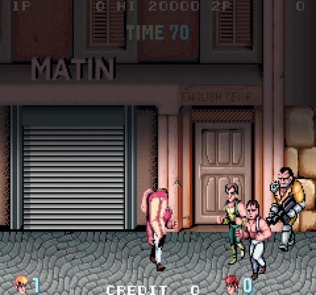[16/08/2006] Double Dragon gehöhrt zu einem der ältesten und bekanntesten Beat 'em Ups. Erinnert sich noch jemand, wie alles anfing? Jemand schlägt der Freundin in den Bauch und entführt sie dann. In Versionen ohne Coop durfte man sich dann um sie prügeln.