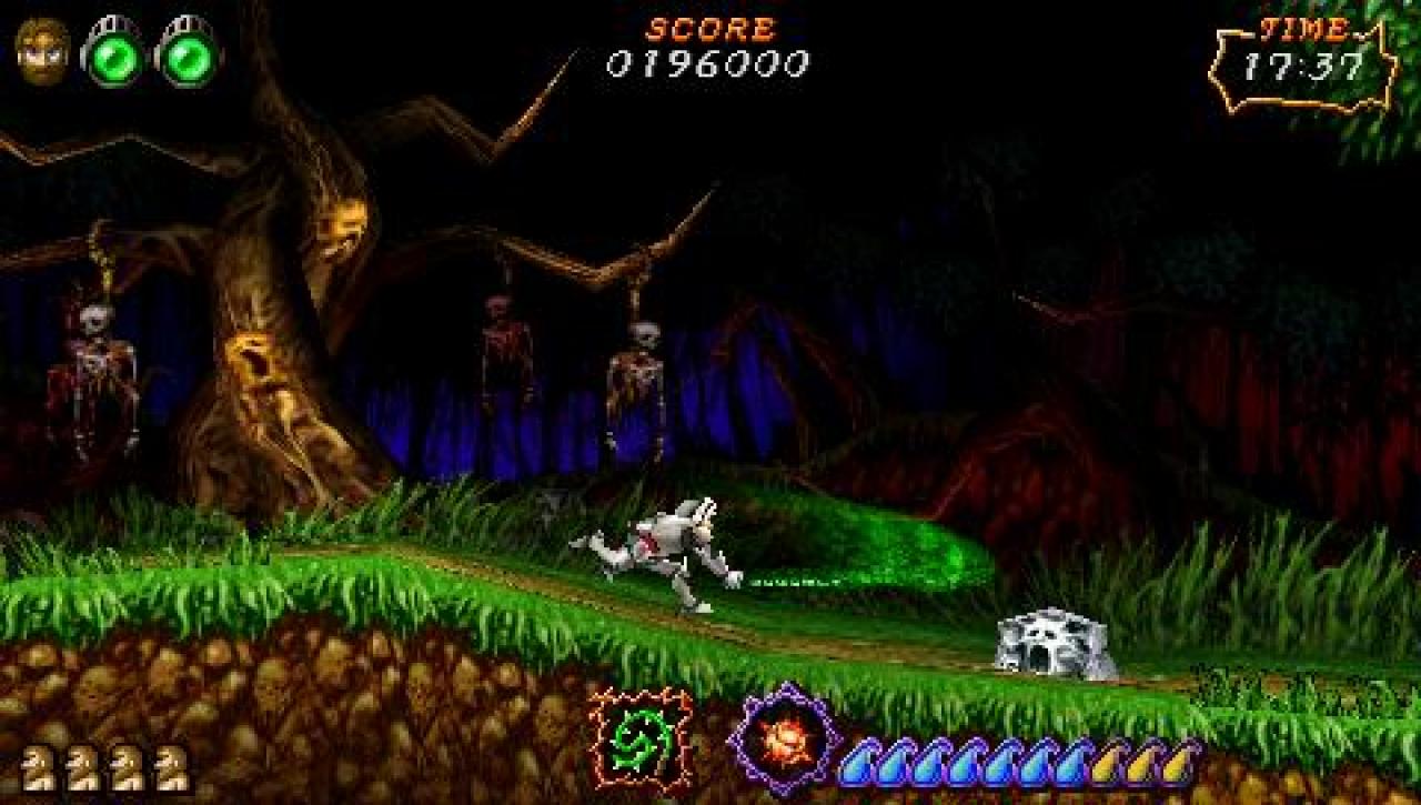 [20/09/2006] Ultimate Ghosts N Goblins war nicht nur eines der unfairsten und schwersten Spiele seiner Zeit, es war auch eines der wenigen, die Skelette zu würdigen Gegnern machten.