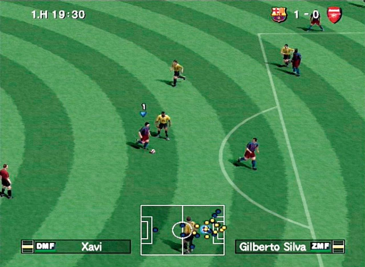 [27/10/2006] Champions League-Finale: Letztes Jahr gewann der FC Barcelona gegen Arsenal London. (PES 6)