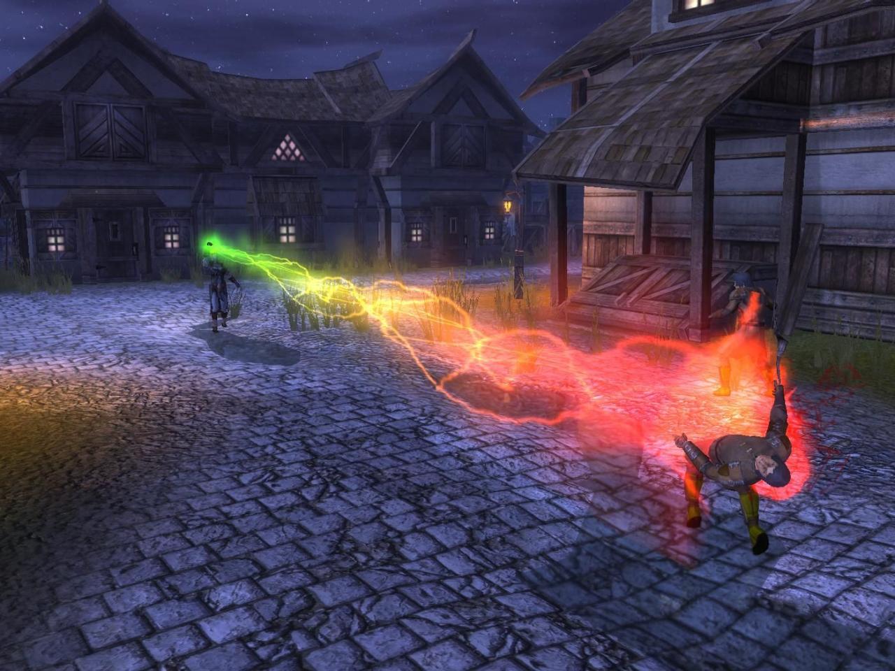 [07/11/2006] Neben insgesamt zwei Addons und mehreren Akten hatte Neverwinter Nights vor allem nicht vertonte und meist lange Dialoge zu bieten. Wer sich die Zeit nahm, das Rollenspiel zu erleben, der wurde mit einer wunderschönen Geschichte belohnt. (Bild: Neverwinter Nights 2)