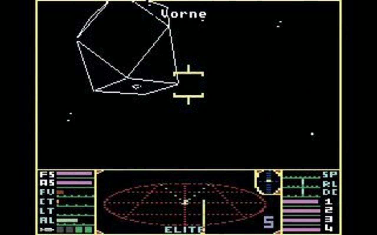 [10/11/2006] Elite: Es war sehr schwer, ohne die Hilfe eines Landecomputers an einer Raumstation anzudocken. 