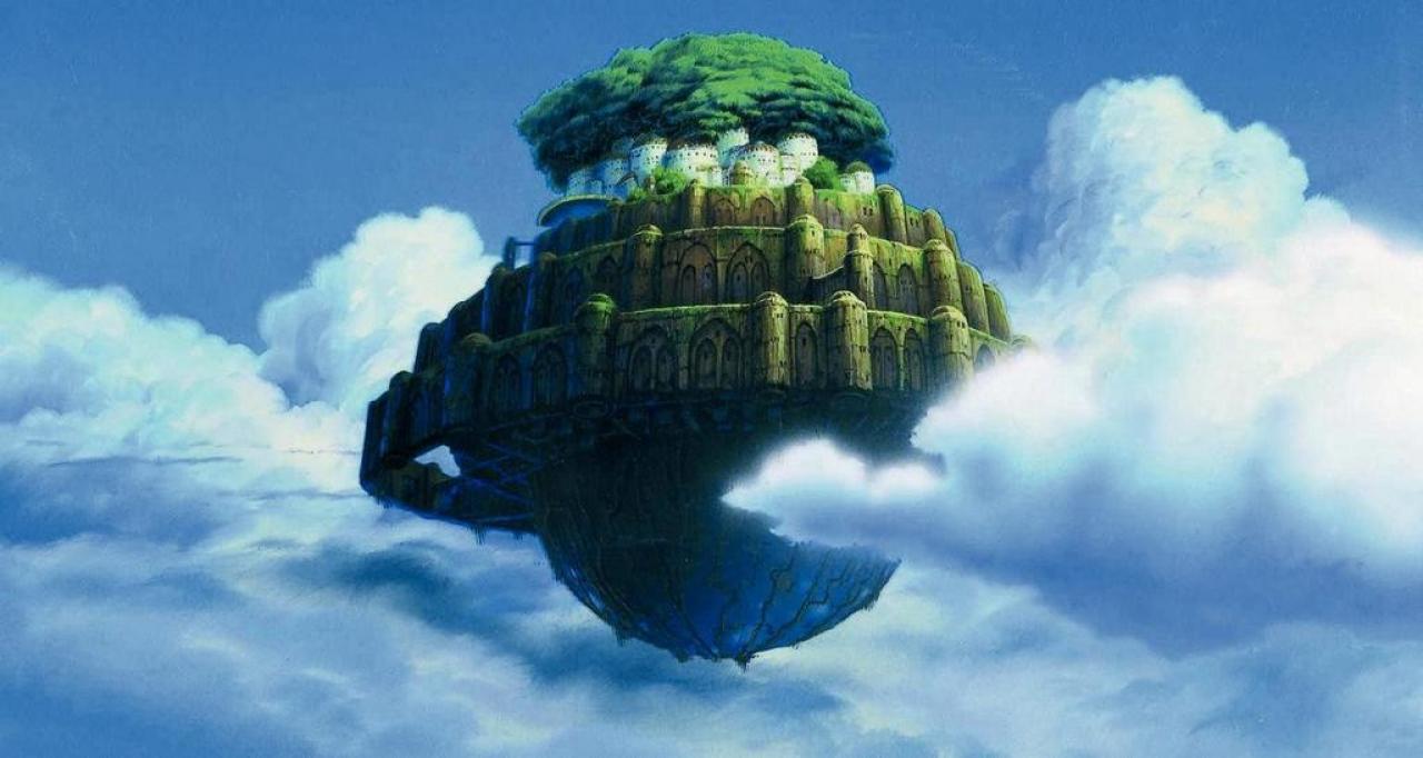 [22/11/2006] Insel in den Wolken: Die schwebende Stadt Laputa soll Reichtümer bereithalten 