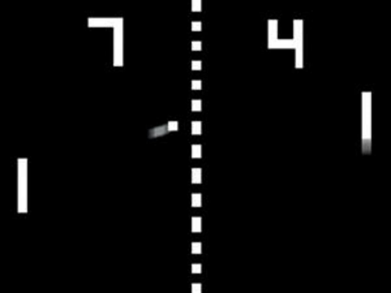 [20/11/2006] Pong: Simples Konzept, hoher Suchtfaktor. Pong war der Beginn der Videospielära. 