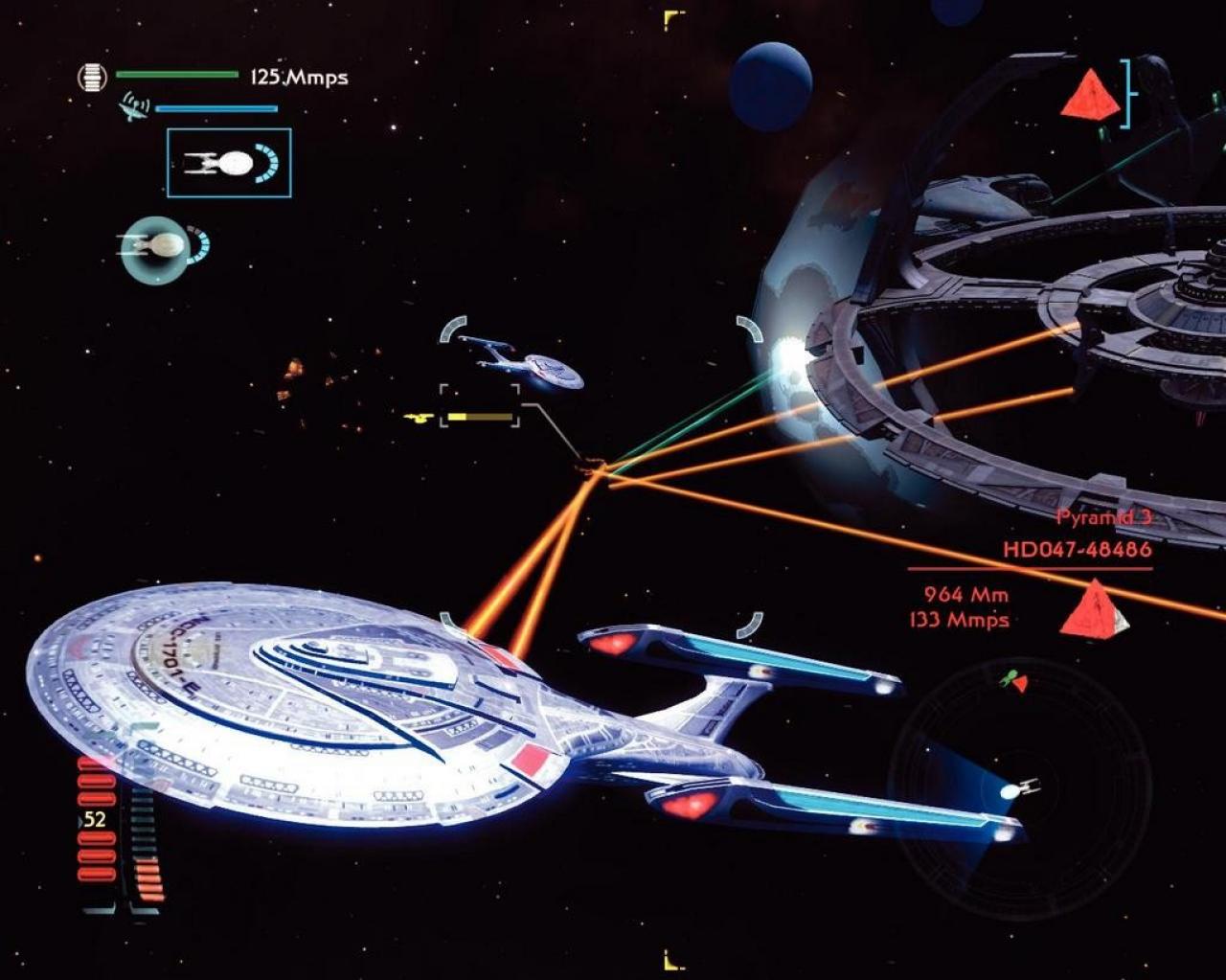 [19/12/2006] Deep Space Nine steckt deep in der Tinte: In diesem Einzelgefecht greifen die Borg wellenweise an.