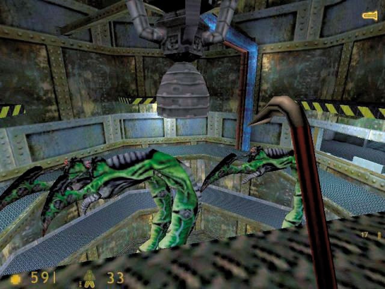 [04/12/2006] Half-Life (dt.): Die Mutter aller Ego-Shooter begeisterte besonders durch die gescripteten Zwischenereignisse.