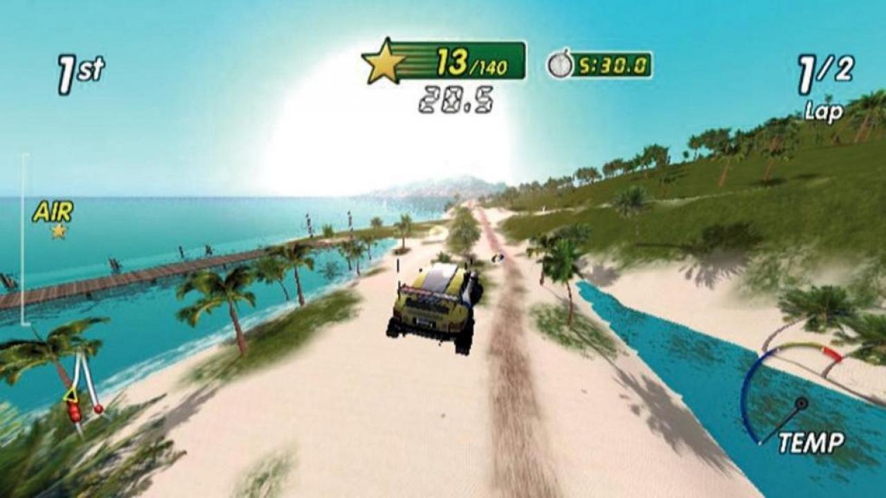 [18/01/2007] Von wegen urlaubsidylle! Auch an traumhaft schönen Stränden haben Sie keine Zeit, auf die Umgebung zu achten. Schade eigentlich. (Wii) 