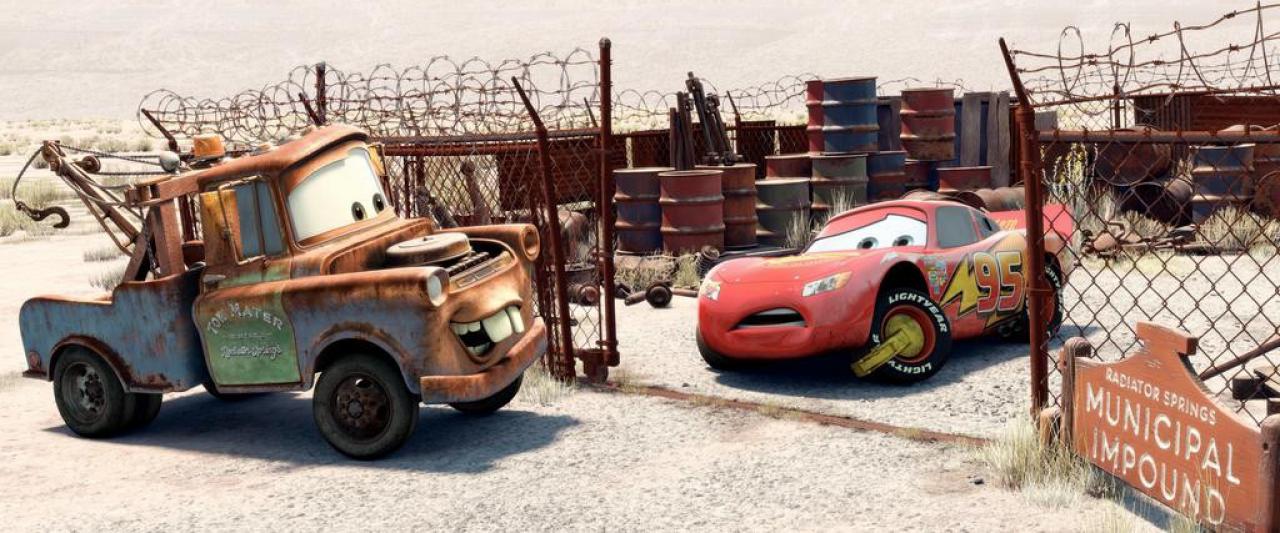 [22/01/2007] Wegfahrsperre: Lightning McQueen bekommt eine Radkralle verpasst 
