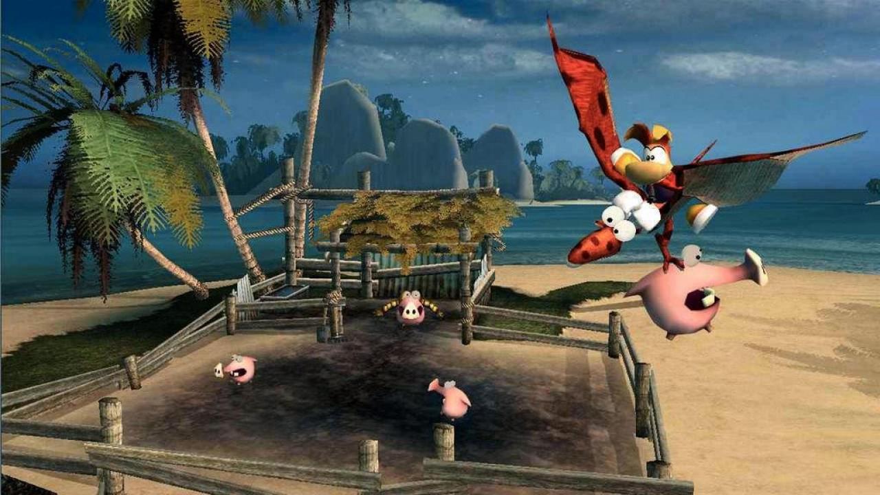 [19/01/2007] Mit eurer Fledermaus sollt ihr die verloren gegangenen Schweine wieder einfangen. 