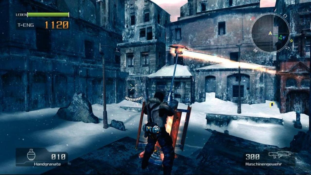 [19/01/2007] Die spärlich verteilten Wärmebojen zeigen Ihnen an, wo Sie hinlatschen müssen. (Xbox360) 