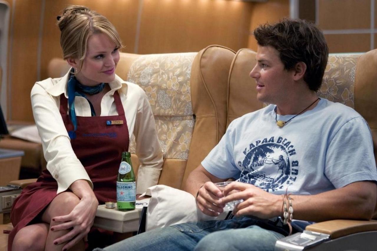 [23/02/2007] Kronzeuge Sean flirtet mit Stewardess Tiffany 