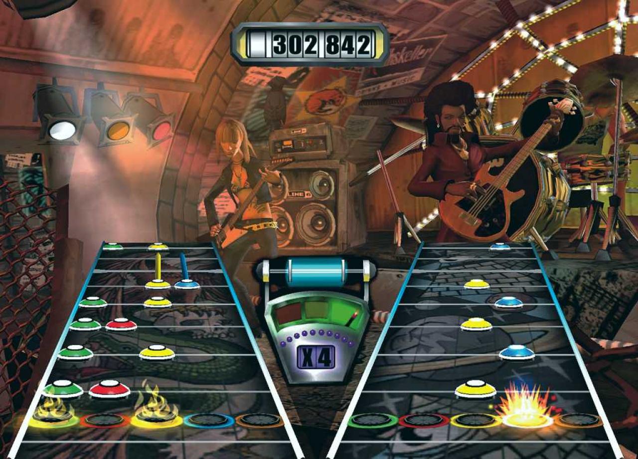 [15/03/2007] Songs freizuspielen ist zwar eine motivierende Angelegenheit, allerdings sollte es nicht so eingebaut werden, wie in den ersten Guitar Hero- und Rock Band-Spielen. Hier wurden wir viel zu oft genötigt, immer wieder die gleichen Songs zu zocken, bis endlich neue Lieder freigeschaltet wurden. So konnten wir die Beginner-Songs bald nicht mehr hören.