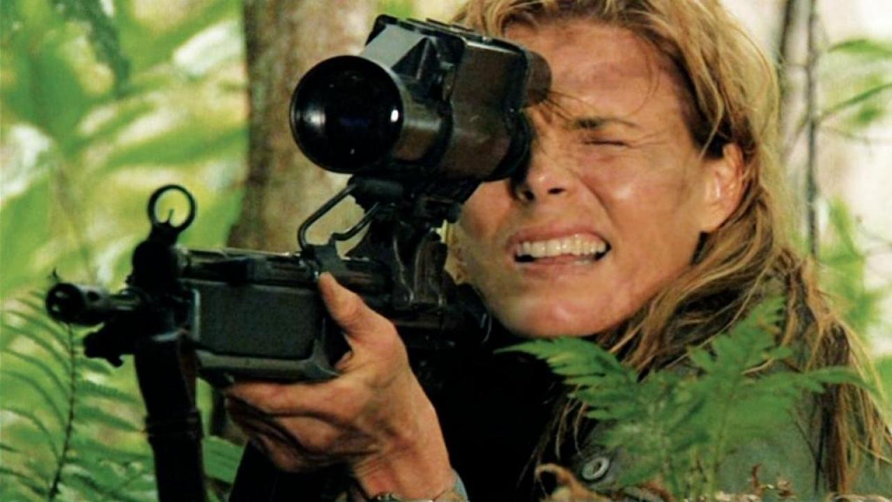 [17/03/2007] Mariel Hemingway als kampferfahrene Leibwächterin.