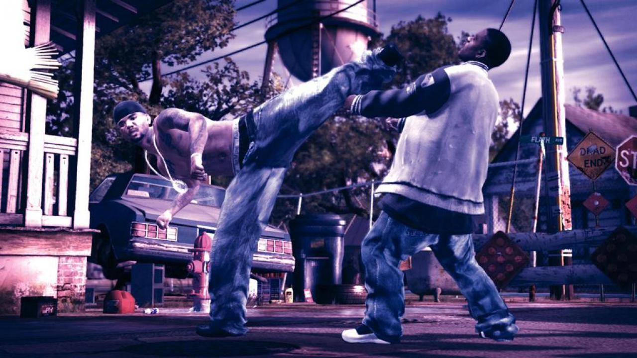 [01/03/2007] Egal ob Sie sich im Haus eines Rappers oder im Backyard kloppen - die Kampfschauplätze sind immer gut in Szene gesetzt. (PS3) 
