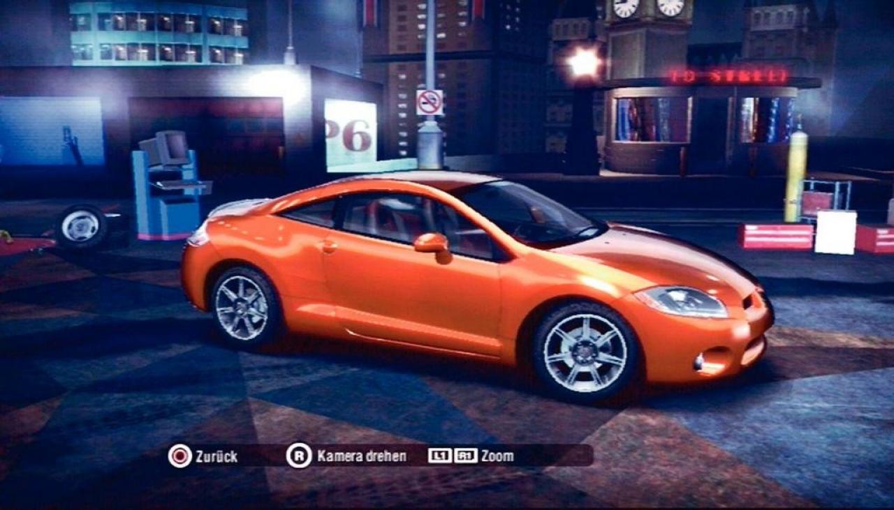 [19/03/2007] Vorher: Ein grundsolider Mitsubishi Eclipse wartet ganz scheu auf optische Veränderung.
