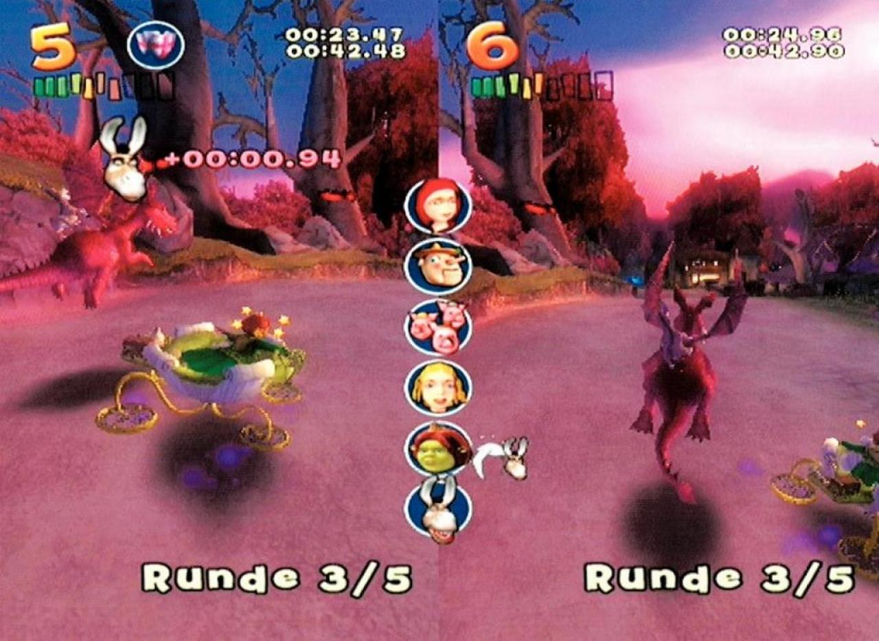 [27/03/2007] Der Splitscreen-Modus ist gut spielbar und macht Laune, ruckelt aber recht häufig. 