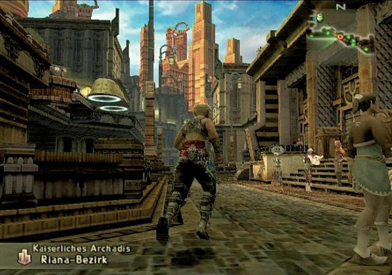 [01/03/2007] Die fremdartige, imposant gestaltete Architektur entführt Sie in eine gänzlich andere Welt. (PS2) 
