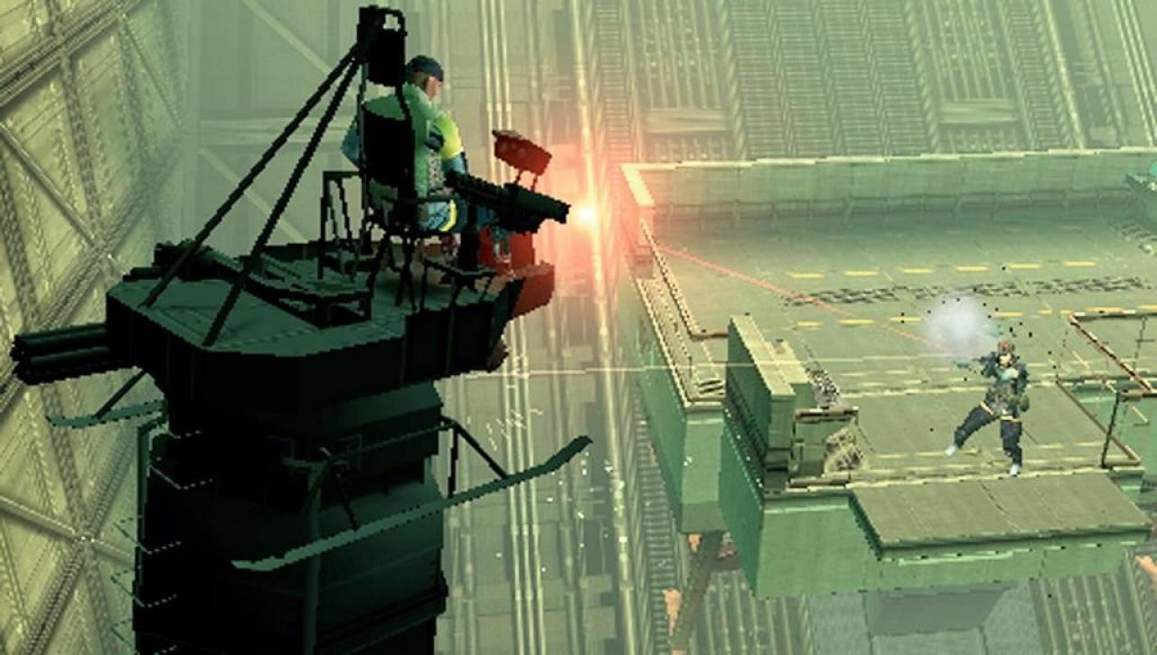 [26/04/2007] Bosskämpfe sind auch in Portable Ops Pflicht. Die Kamera macht diese aber doppelt schwer. 
