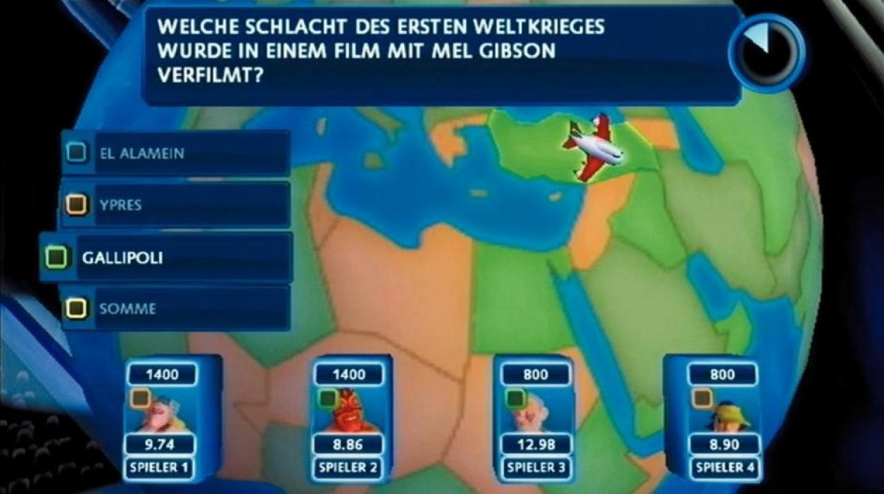 [29/05/2007] In der Runde Weltenbummler beantworten Sie länderspezifische Fragen. 