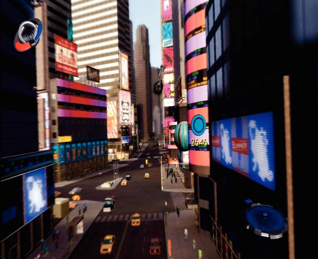 [29/05/2007] Virtuelles Sightseeing: Die Grafiker haben sich angestrengt, New York so authentisch wie möglich erscheinen zu lassen. Sehenswürdigkeiten wie z.B. der Times Square sind außerordentlich gut getroffen. 