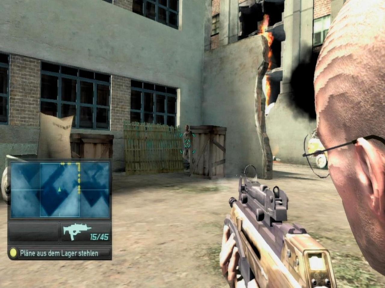 [30/05/2007] Vor allem in den Außenlevels ruckelt das Spiel so stark, dass Sie kaum noch präzise zielen können. Dieses Problem trat bereits auf der Xbox360 auf, war aber längst nicht so nervig -- da habt ihr geschlampt, liebe Ubisoft-Programmierer!