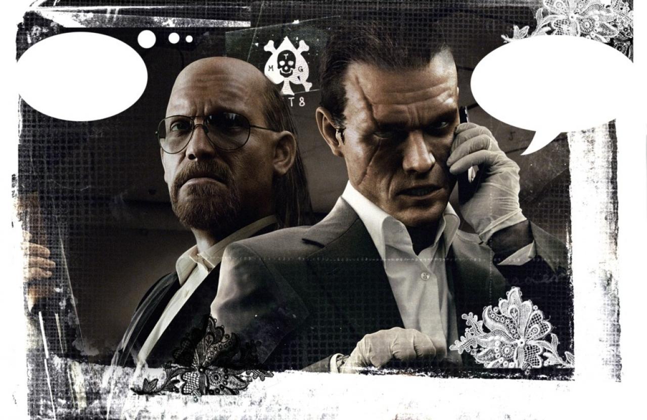 [21/06/2007] Kane (rechts) und Lynch (links): Füllen Sie die Sprechblasen.