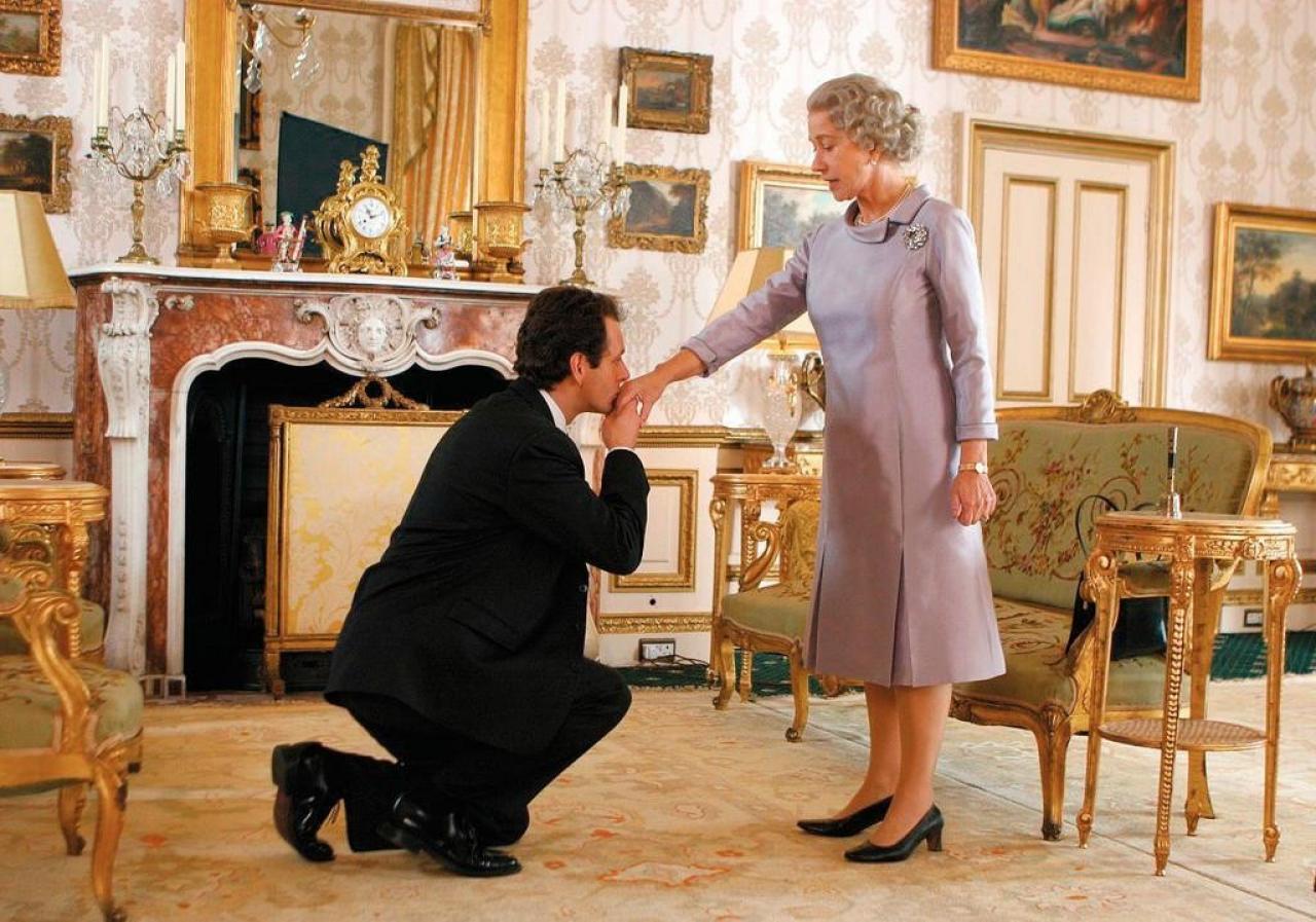[09/07/2007] Amtswechsel: Tony Blair (Michael Sheen) ist für die Queen (Helen Mirren) bereits der zehnte Premier 