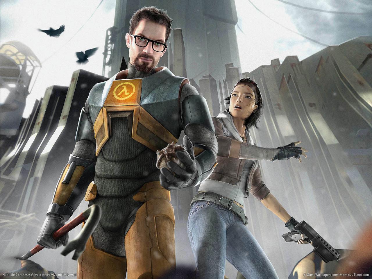 [31/08/2007] Platz 18: Half Life 2 müsste eigentlich viel weiter vorne stehen. Der geniale Shooter kann mit 13 Stimmen (1,3%) im Titelrennen nicht überzeugen - denn er fehlte in unserer Vorschlagliste. Der verantwortliche Redakteur muss nun HL 2 spielen, bis die Birne raucht.