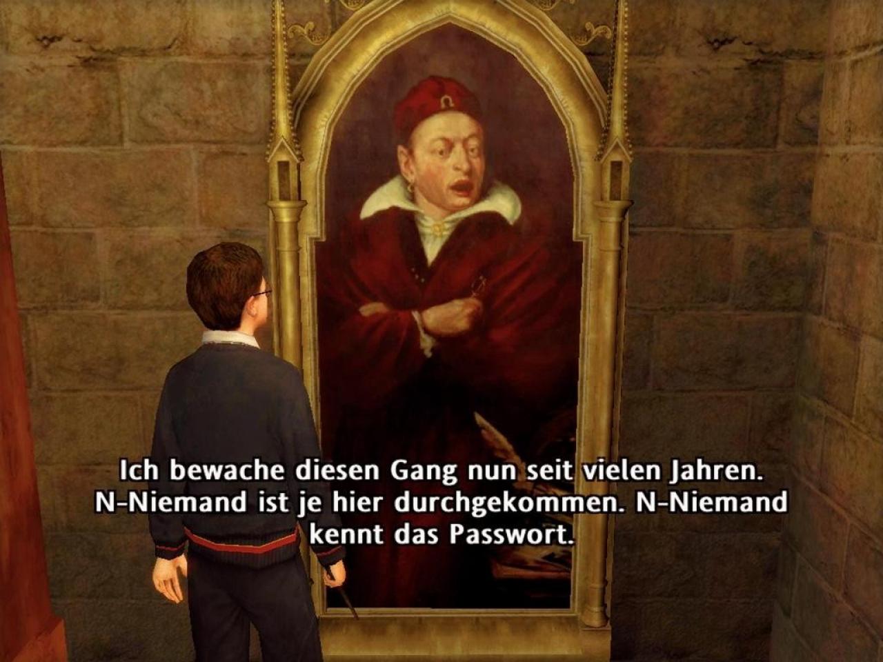 [27/08/2007] Die sprechenden Porträts haben kleinere Aufgaben und schalten zum Dank Geheimgänge frei.
